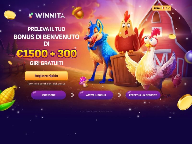 Scopri il Magico Mondo di Winnita Casino Scopri il Magico Mondo di Winnita Casino